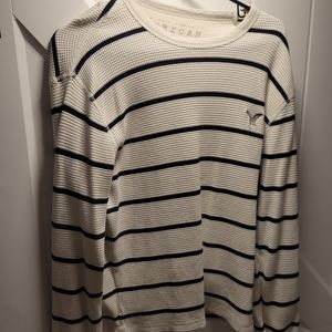 American Eagle Vintage Fit Thermal - Large, Off-white